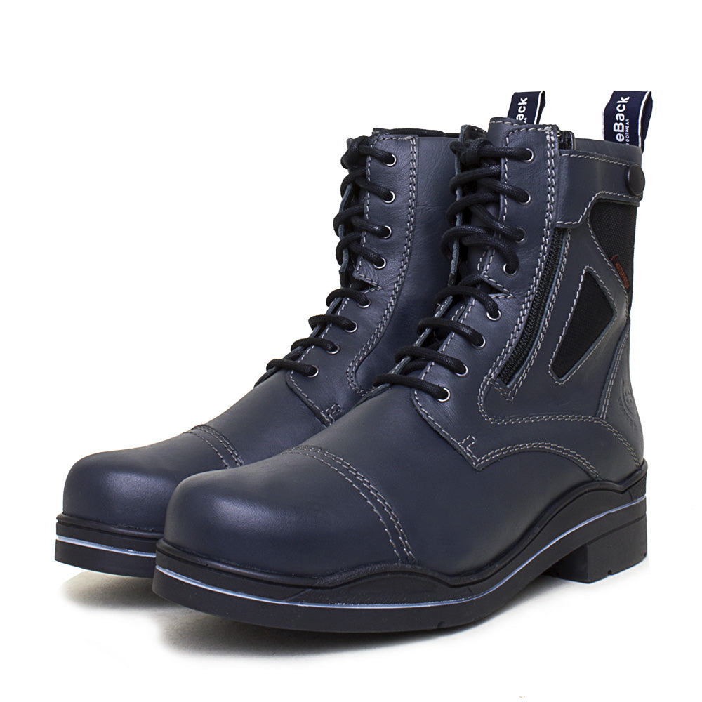 navy waterproof boots