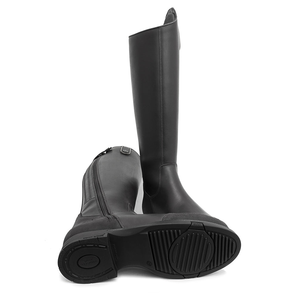 Black waterproof riding boots sale