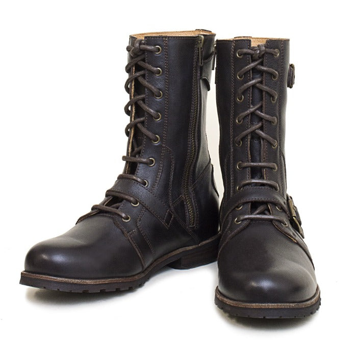 Steel toe clearance biker boots