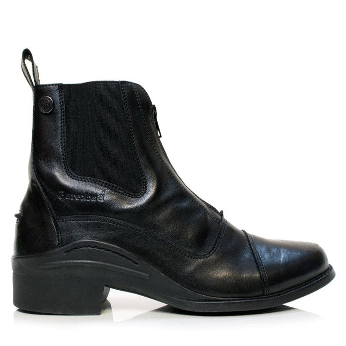 Idaho Jodhpur Riding Boots - Black - Bareback Footwear