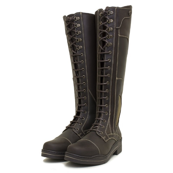 Mens lace up riding boots hotsell