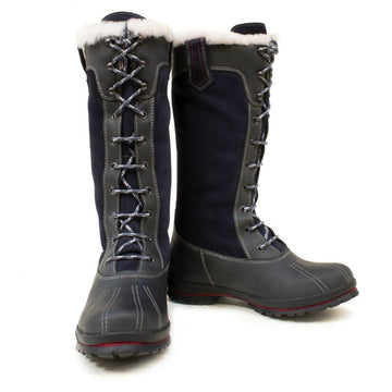 Polar Storm Waterproof Boots - Navy - Bareback Footwear